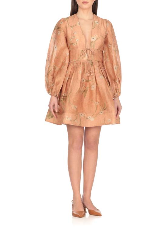 25SS 짐머만 숏 원피스 3761DS251DAFLO PINK - ZIMMERMANN