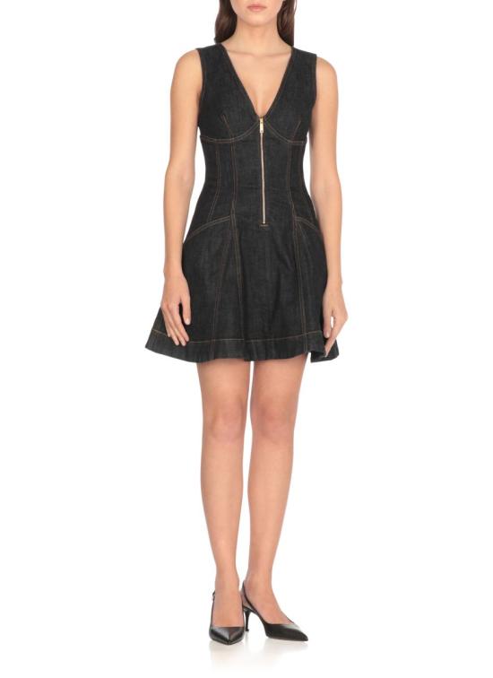 25FW 셀프 포트레이트 숏 원피스 PF25801SBLDENIM MINIBLUE - SELF PORTRAIT