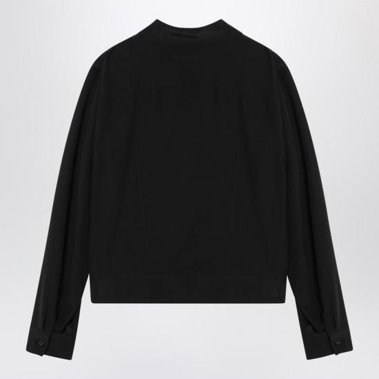 25SS MM6 메종마르지엘라 봄버 자켓 SH2AM0028M35441 Q MM6 900 Black - MM6 MAISON MARGIELA
