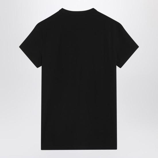 25FW 돌체앤가바나 반팔 티셔츠 G8SX0ZG7PIY R DOLCE N0000 Black - DOLCE & GABBANA