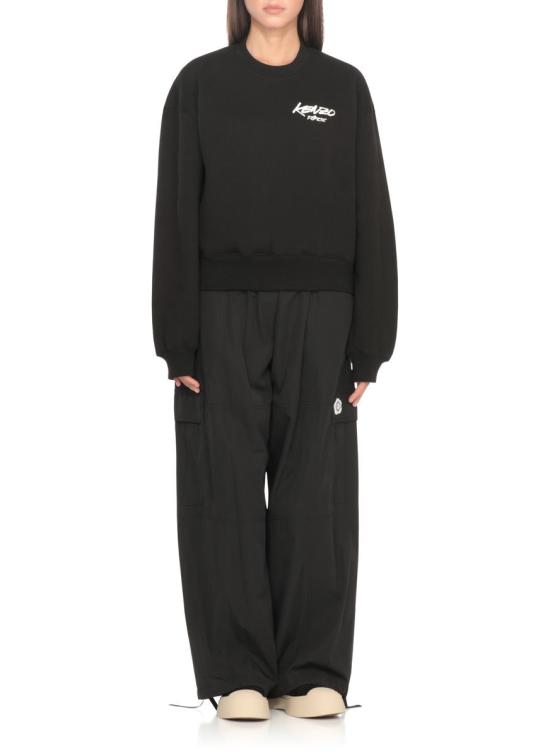 25FW 겐조 스웨터 FF62SW4504MB99J Black - KENZO