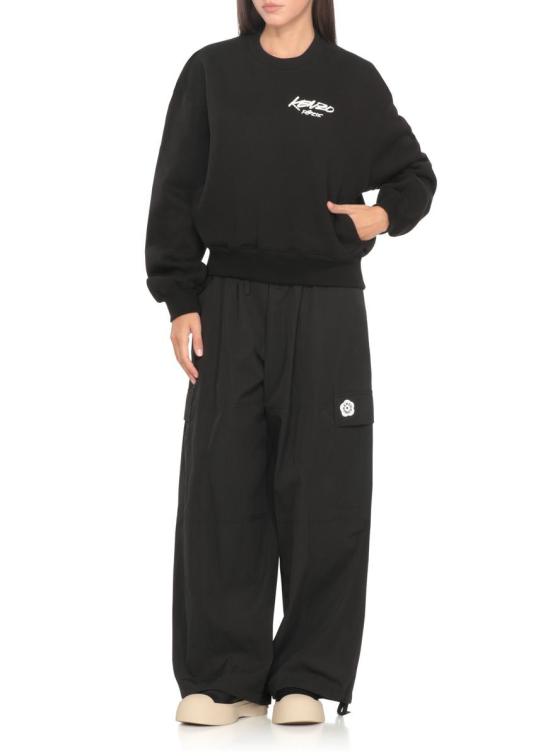 25FW 겐조 스웨터 FF62SW4504MB99J Black - KENZO