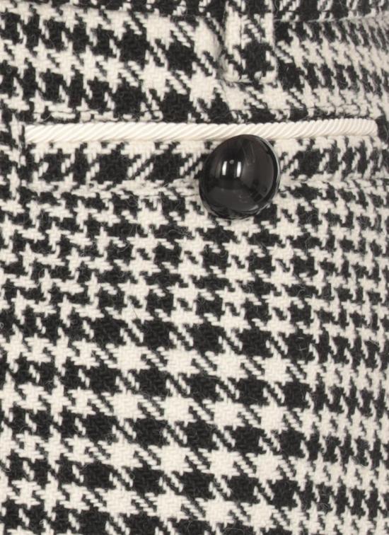 25FW 셀프 포트레이트 스커트 PF25111SKBWHOUNDSTOOTH MINIBLACK AND WHIT Black - SELF PORTRAIT