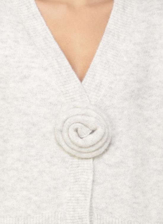 25FW 로테이트 바이 크리스텐슨 가디건 1142762344SNOW WHITE GREY - ROTATE BY BIRGERCHRISTENSEN