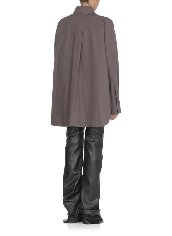 25FW 디 아티코 셔츠 251WCH00004CCC052AA204 BROWN - THE ATTICO