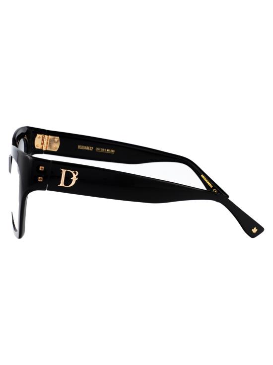 26SS 디스퀘어드2 안경 D2 0151 G 807 black - DSQUARED2