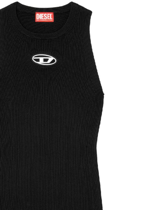 25FW 디젤 숏 원피스 A174490DLAX9XX Black - DIESEL