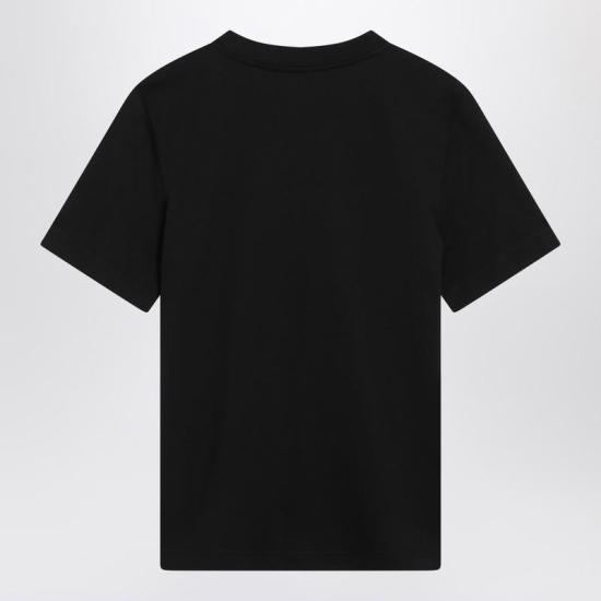 25FW 버버리 나이트 스탬프 코튼 티셔츠  8111658163419 R BURBE A1189 Black - BURBERRY