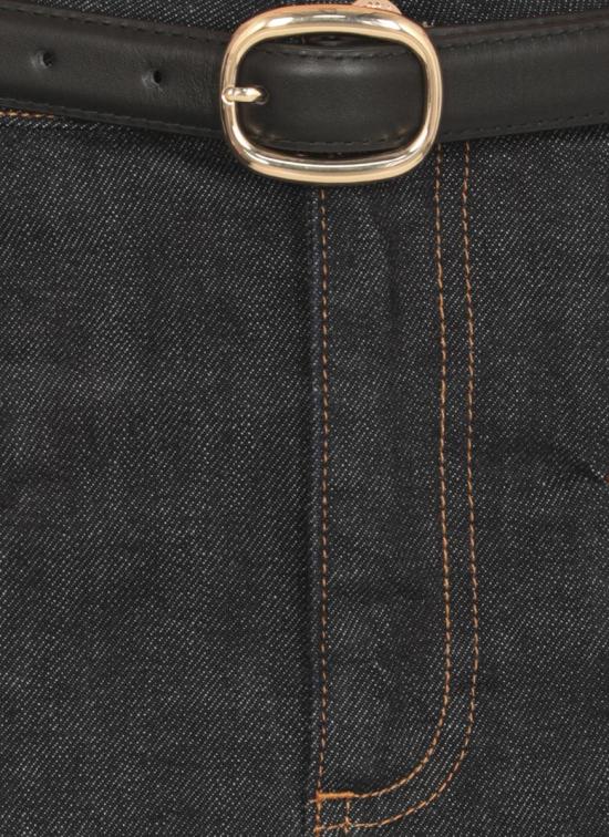 25FW 셀프 포트레이트 스커트 PF25808MSKBLDENIM MIDIBLUE - SELF PORTRAIT