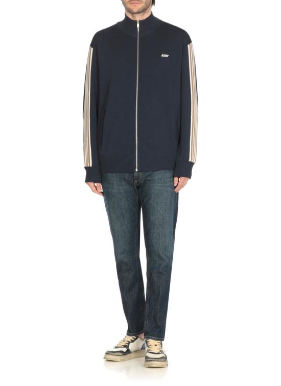 25FW 오트리 집업 니트 JAPMB5KBBLUE - AUTRY