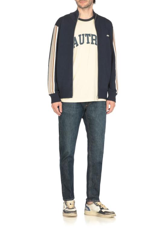 25FW 오트리 집업 니트 JAPMB5KBBLUE - AUTRY