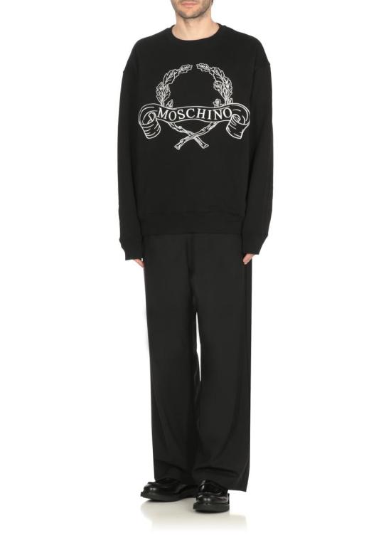 25FW 모스키노 스웨터 170252281555 Black - MOSCHINO