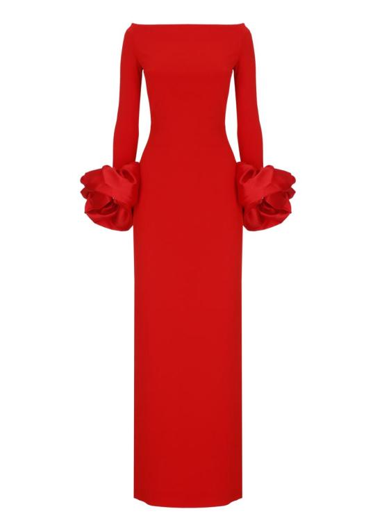 25FW 솔러스런던 롱 원피스 OS40014RED