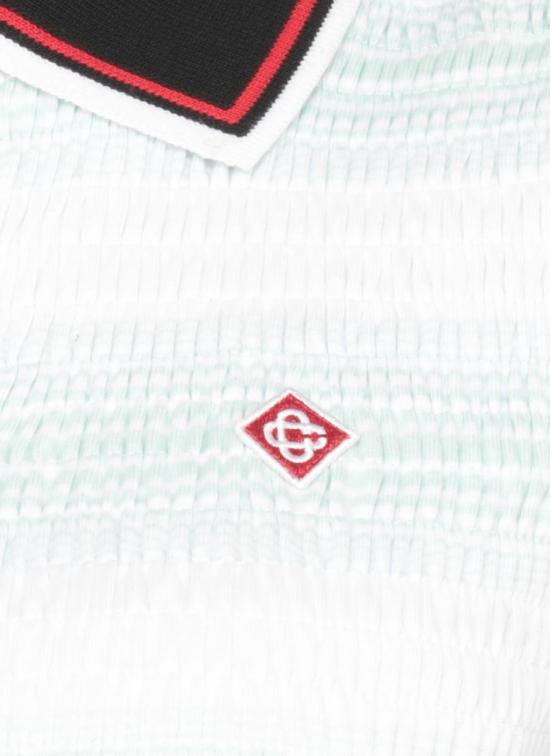 25FW 카사블랑카 스웨터 WPF25JTP21501ORGANIC WHITE - CASABLANCA