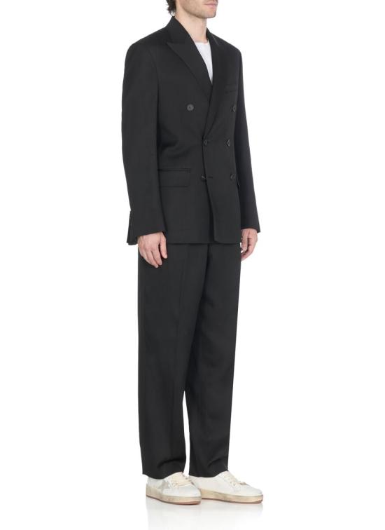 25FW 골든구스 코트 GMP00835 P001521 90100GOLDEN MS DOUBLE Black - GOLDEN GOOSE