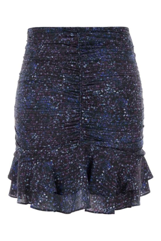 25FW 이자벨마랑 스커트 JU0009FAC3J08I 30MI Navy - ISABEL MARANT