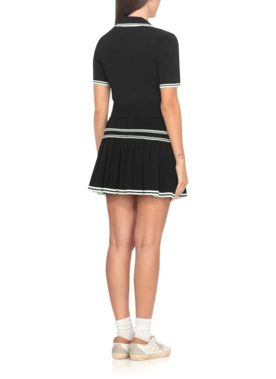 25FW 카사블랑카 블라우스 WPF25KW101801VISCOSE Black - CASABLANCA