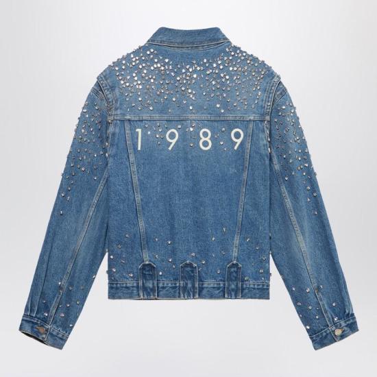 24FW 1989 스튜디오 데님 자켓 MFW24 701 CRYSTACO P 1989 BLU BLUE - 1989 STUDIO