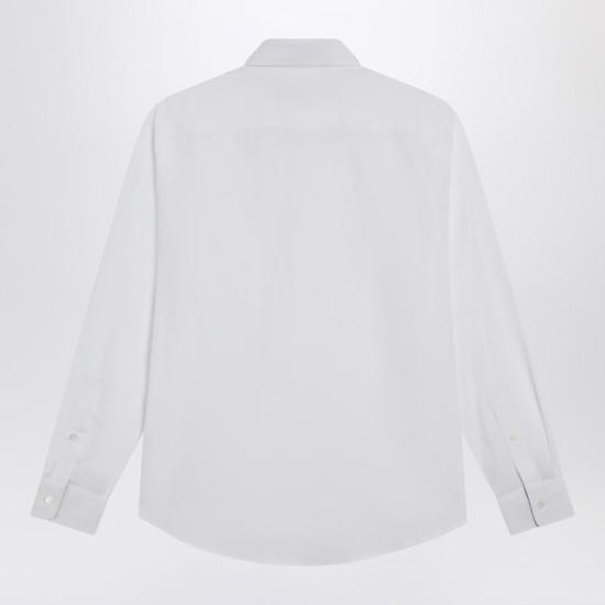 25FW 버버리 코튼 포플린 셔츠 8113135136633 R BURBE A1464 WHITE - BURBERRY