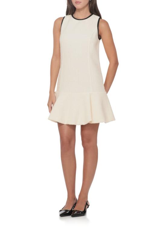 25FW 핑코 숏 원피스 105795A2VLZ05 Beige - PINKO