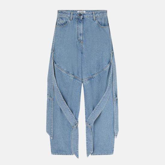 25FW 디 아티코 스트레이트 팬츠 251WCP00279DDD085A R ATTIC 024 BLUE