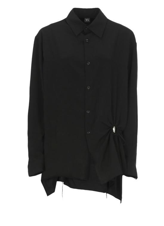 25FW 와이즈 요지 야마모토 셔츠 YMB075003 Black