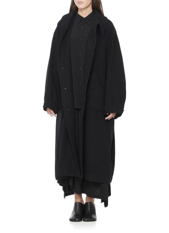 25FW 와이즈 요지 야마모토 셔츠 YMB075003 Black - Y’S YOHJI YAMAMOTO