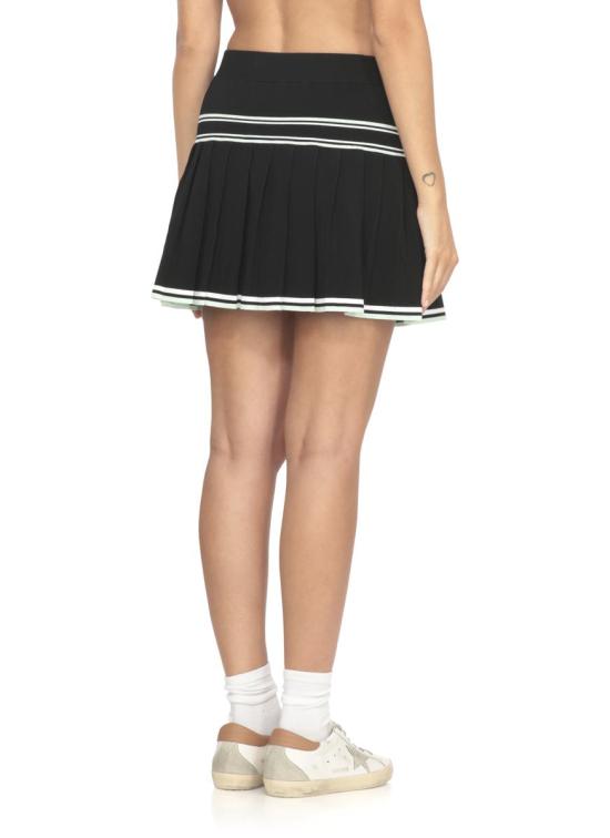 25FW 카사블랑카 스커트 WPF25KW102701VISCOSE Black - CASABLANCA