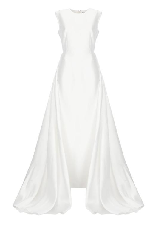 25FW 솔러스런던 롱 원피스 OS44022CREAM WHITE