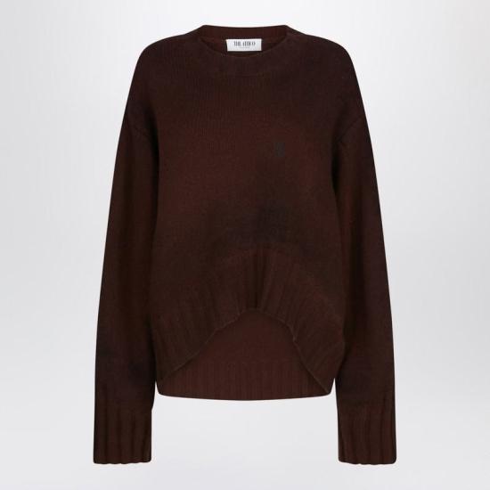25FW 디 아티코 스웨터 251WCK00126KWS008S R ATTIC 064 BROWN