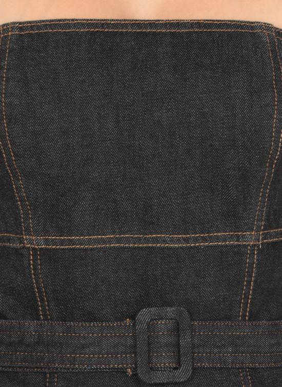 25FW 셀프 포트레이트 원피스 PF25801MABLDENIM BANDEAUBLUE - SELF PORTRAIT