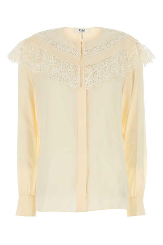 25FW 끌로에 블라우스 CH25AHT56077 114 PRISTINEWHITE