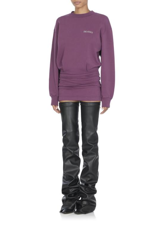 25FW 디 아티코 숏 원피스 251WCA00393JJF006AA114 PURPLE - THE ATTICO