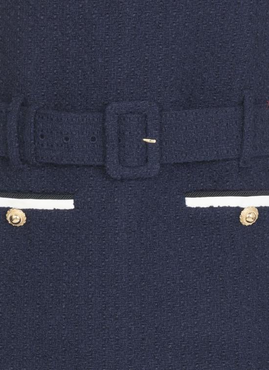 25FW 셀프 포트레이트 숏 원피스 PF25034SBLBOUCLE MINIBLUE - SELF PORTRAIT