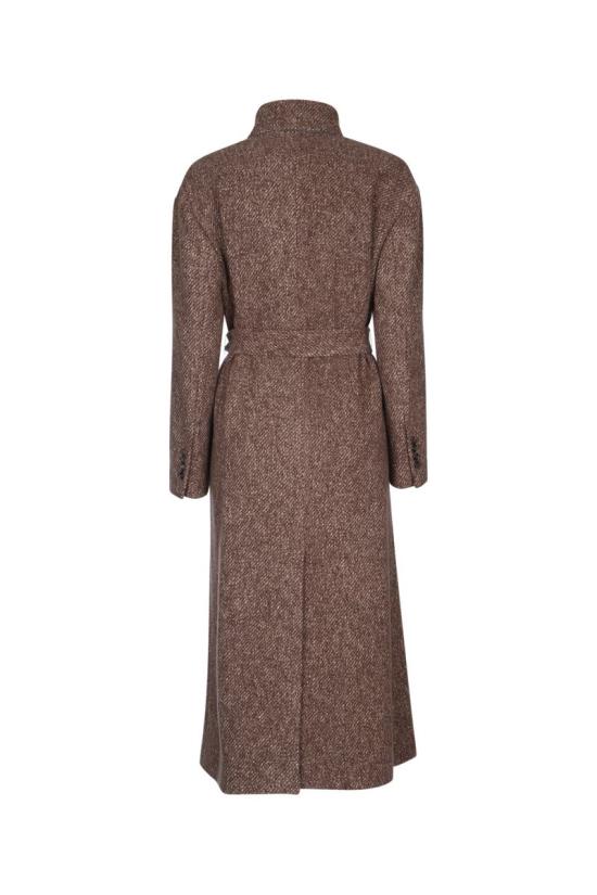 25FW 브루넬로 쿠치넬리 더블 브레스티드 울 캐시미어 코트  MG5349931 C001 - BRUNELLO CUCINELLI