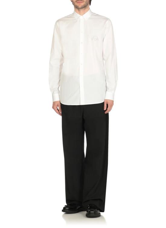 25FW 모스키노 긴팔 셔츠 022552351001 WHITE - MOSCHINO