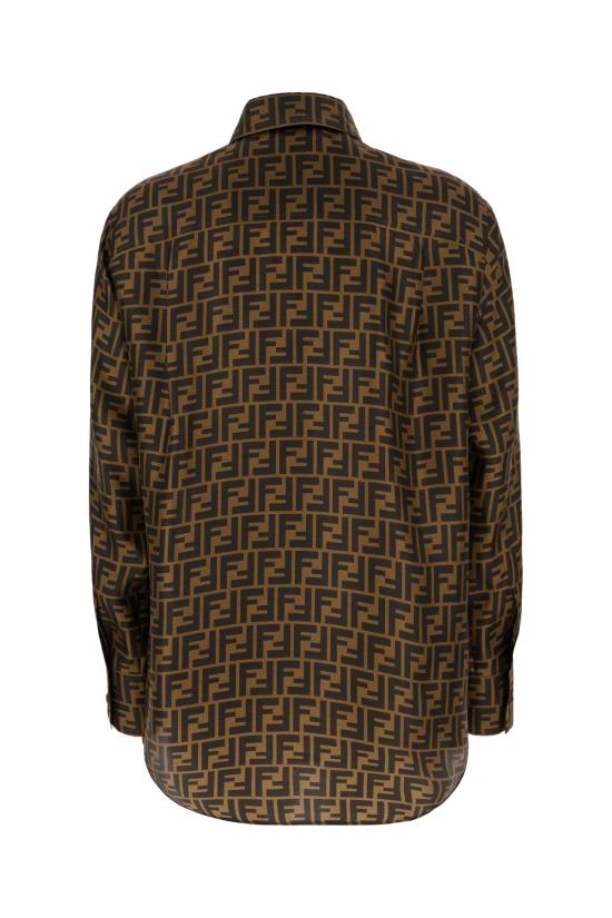 26SS 펜디 셔츠 FS8107A8G3 F118W TOBACCO - FENDI