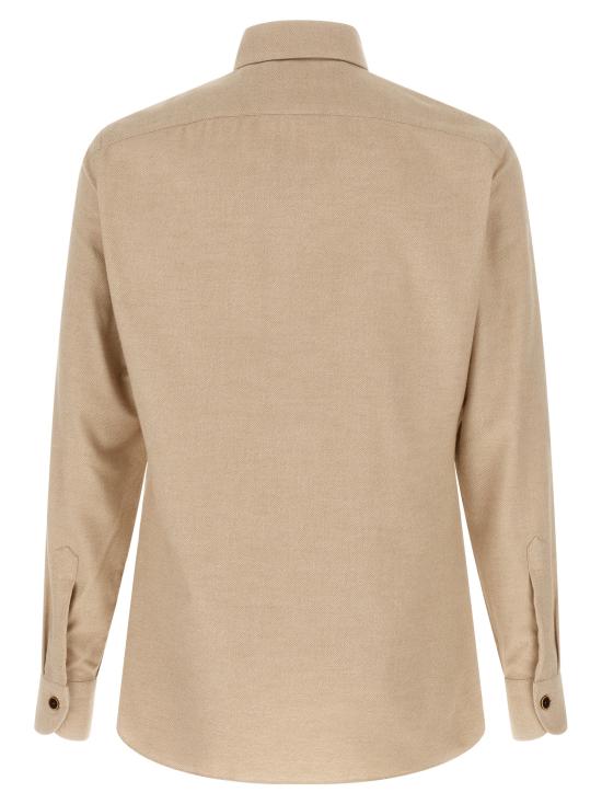 26SS 보리엘로 긴팔 셔츠 210601 Beige - BORRIELLO