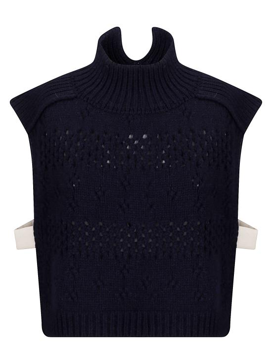 25FW 사이블사렐 베스트 FW25K30 3 NAVY