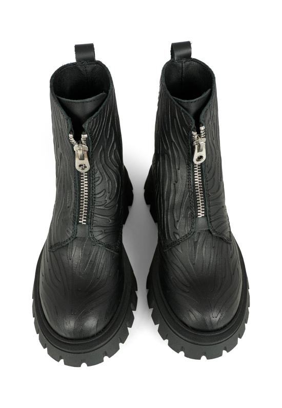 25FW [키즈] 마크제이콥스 미들 부츠 W60669 09B BLACK - MARC JACOBS