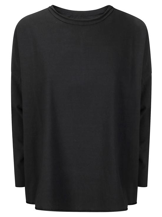 25FW 라보아트 긴팔 티셔츠 L962FM0060036 003 BLACK