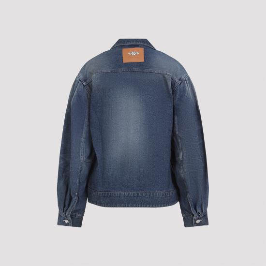 25FW 시몬로샤 자켓 6132B 1231D DISTRESSED BLUE PEARL - SIMONE ROCHA