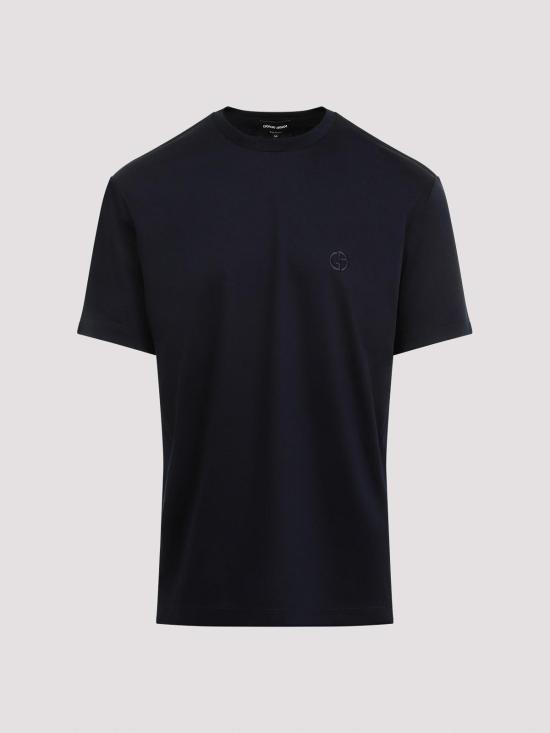 26SS 조르지오 아르마니 반팔 티셔츠 3HSM72SJTKZUB100 Black - GIORGIO ARMANI