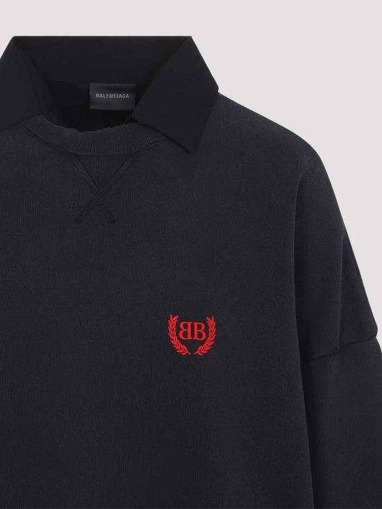  발렌시아가 숏 원피스 838975TSVC61041 Black - BALENCIAGA