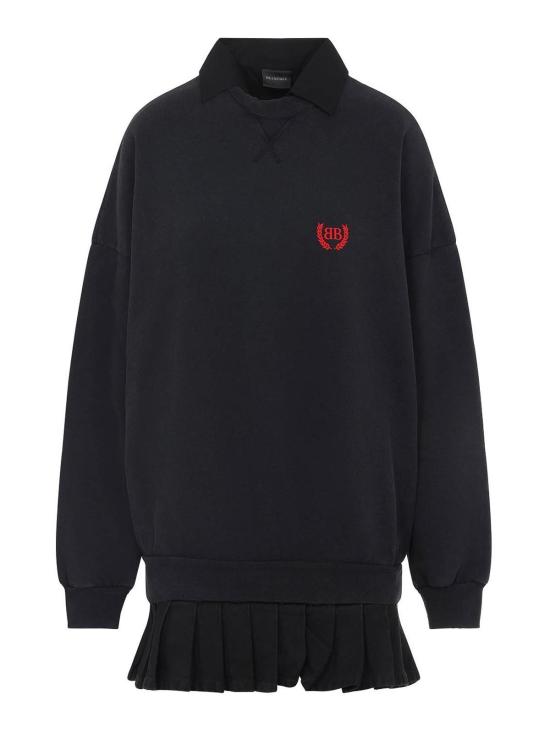  발렌시아가 숏 원피스 838975TSVC61041 Black