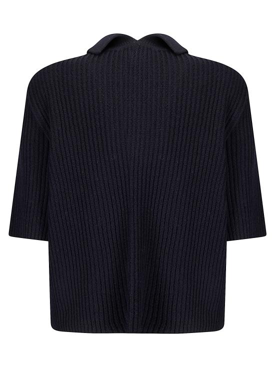 25FW 사이블사렐 반팔 티셔츠 FW25K9 3 NAVY - SIBEL SARAL