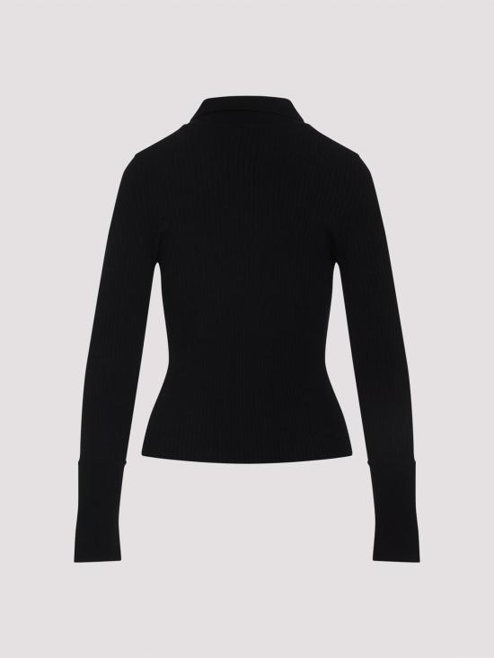  쿠레쥬 폴로 티셔츠 325MPO051FI00019999 Black - COURREGES