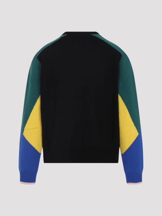  카사블랑카 스웨터 MPF25KW100801CASABLANCA Black - CASABLANCA