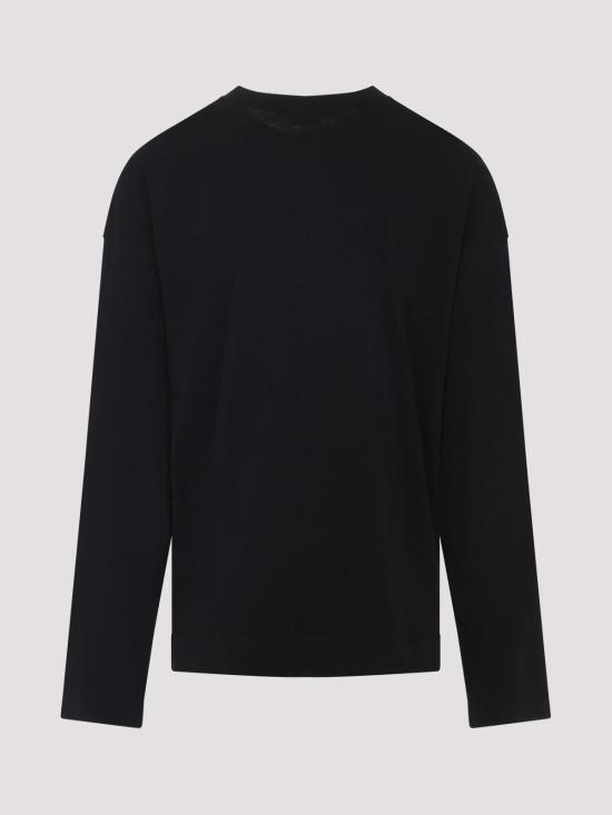  드리스 반 노튼 긴팔 티셔츠 2520211202603900 Black - DRIES VAN NOTEN
