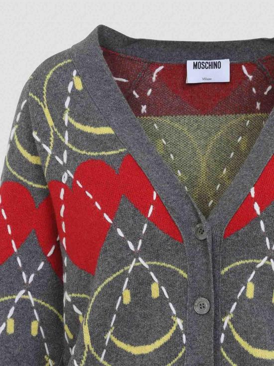  모스키노 가디건 252EA092455021506 Multicolour - MOSCHINO